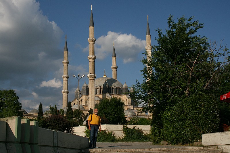 Posa con Moschea